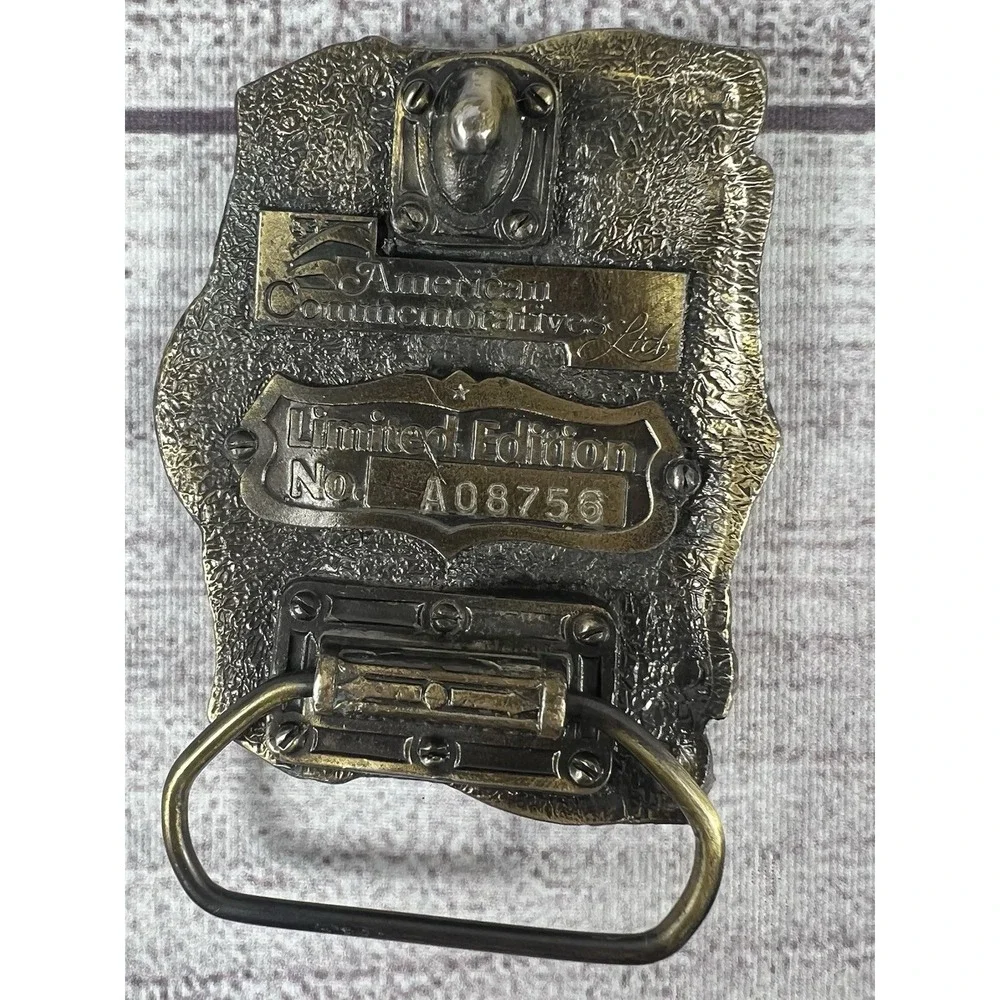 VTG‎ American Commemoratives Ltd. 200 Years Presidency Metal Belt Buckle A03924